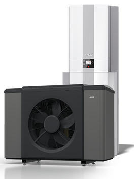 Warmtepomp met binnenunit