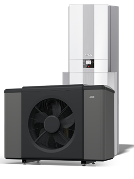 Warmtepomp met binnenunit
